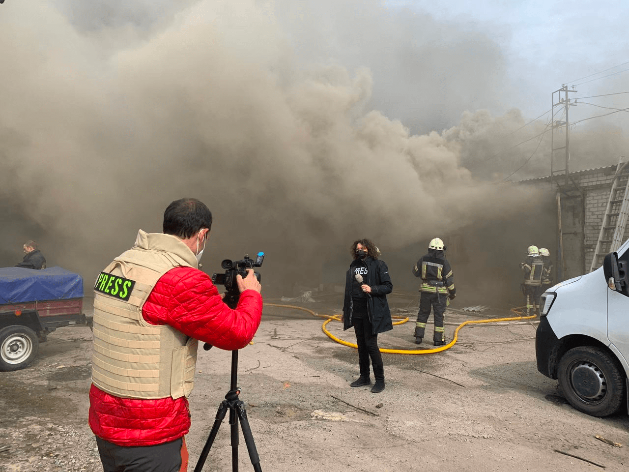 Fieldwork in Kharkiv during war