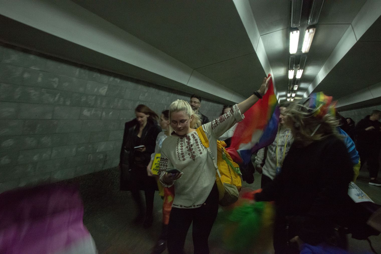 Kharkiv Pride in the underground