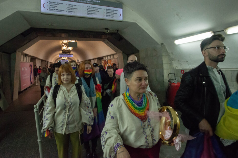 Pride march in Kharkiv