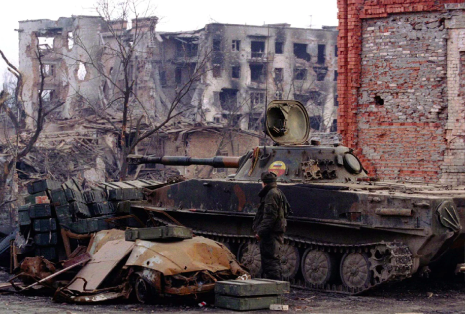 Grozny in 1995