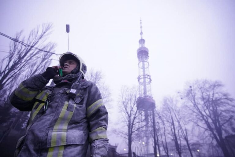Suspilne Appeals to European Court of Human Rights Due to TV Towers Shelling