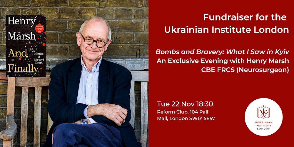 Henry Marsh to speak about Ukraine