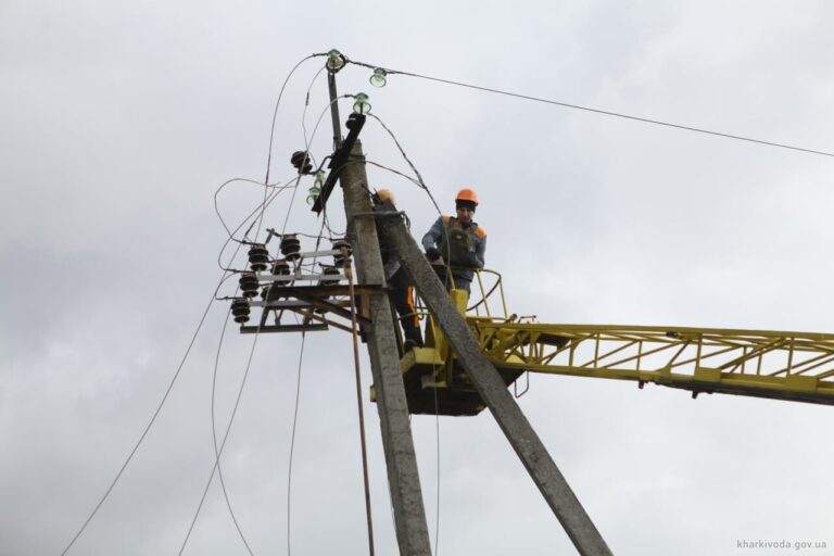 У Куп’янському районі тепер є світло у майже 9000 домівок