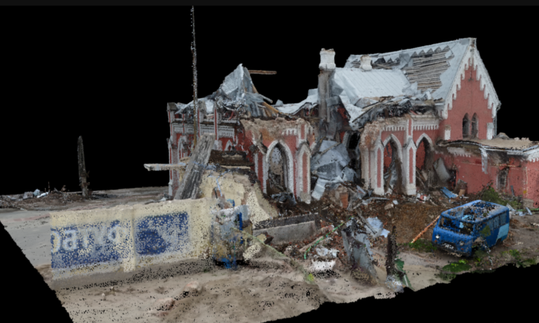 Digital Archive with Destroyed Monuments of Heritage Created in Ukraine