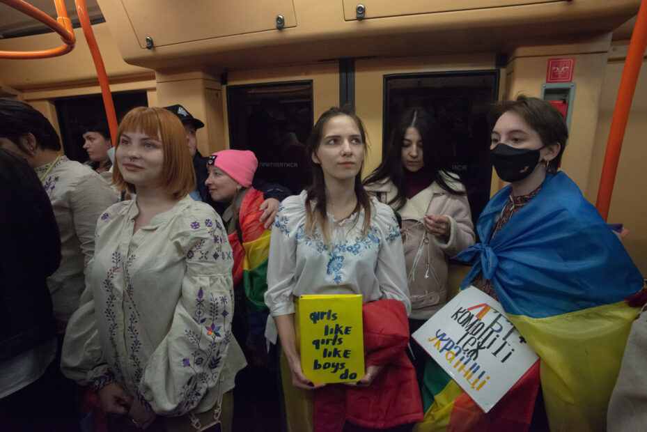 Kharkiv Pride activists