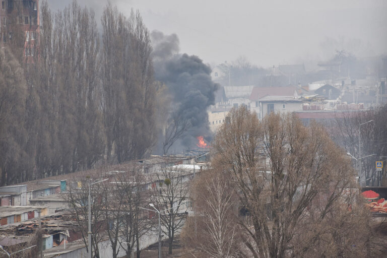 Missile attack on Kharkiv on Dec. 29