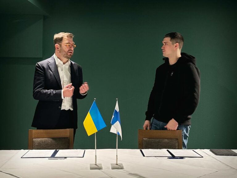 Україна підписала меморандум про співпрацю з Фінляндією