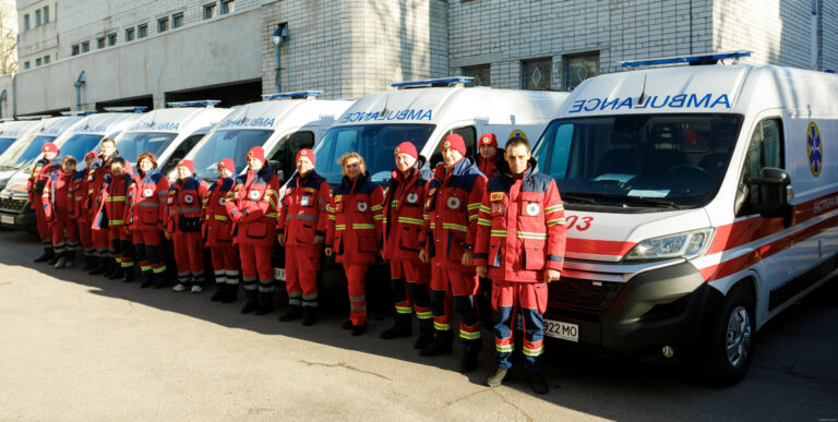 Kharkiv Oblast Hospitals Received New Ambulances