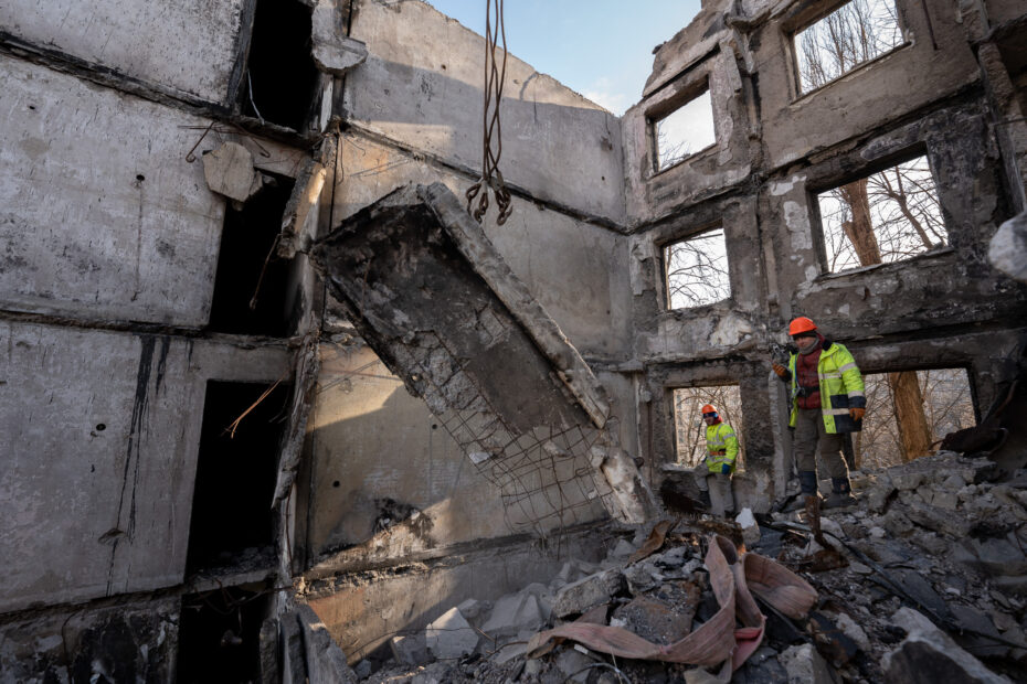 How much Kharkiv destroyed: Saltivka