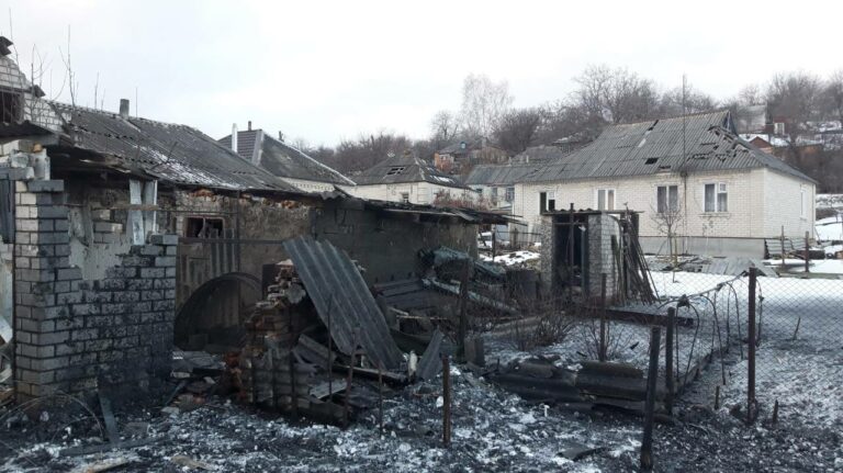 Russian Occupants Shelled Kupiansk, a Massive Fire Broke Out