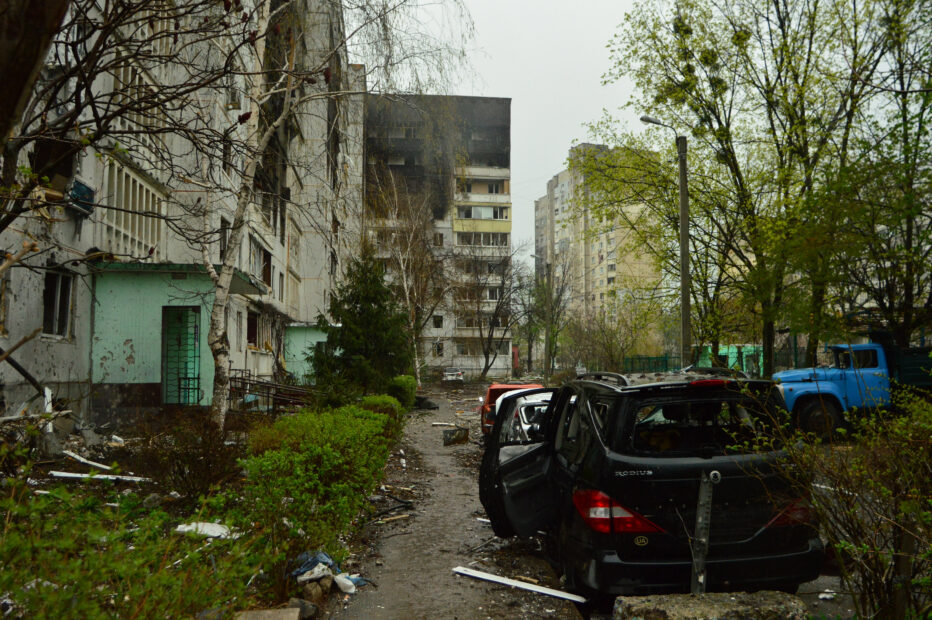 How much Kharkiv destroyed: Saltivka