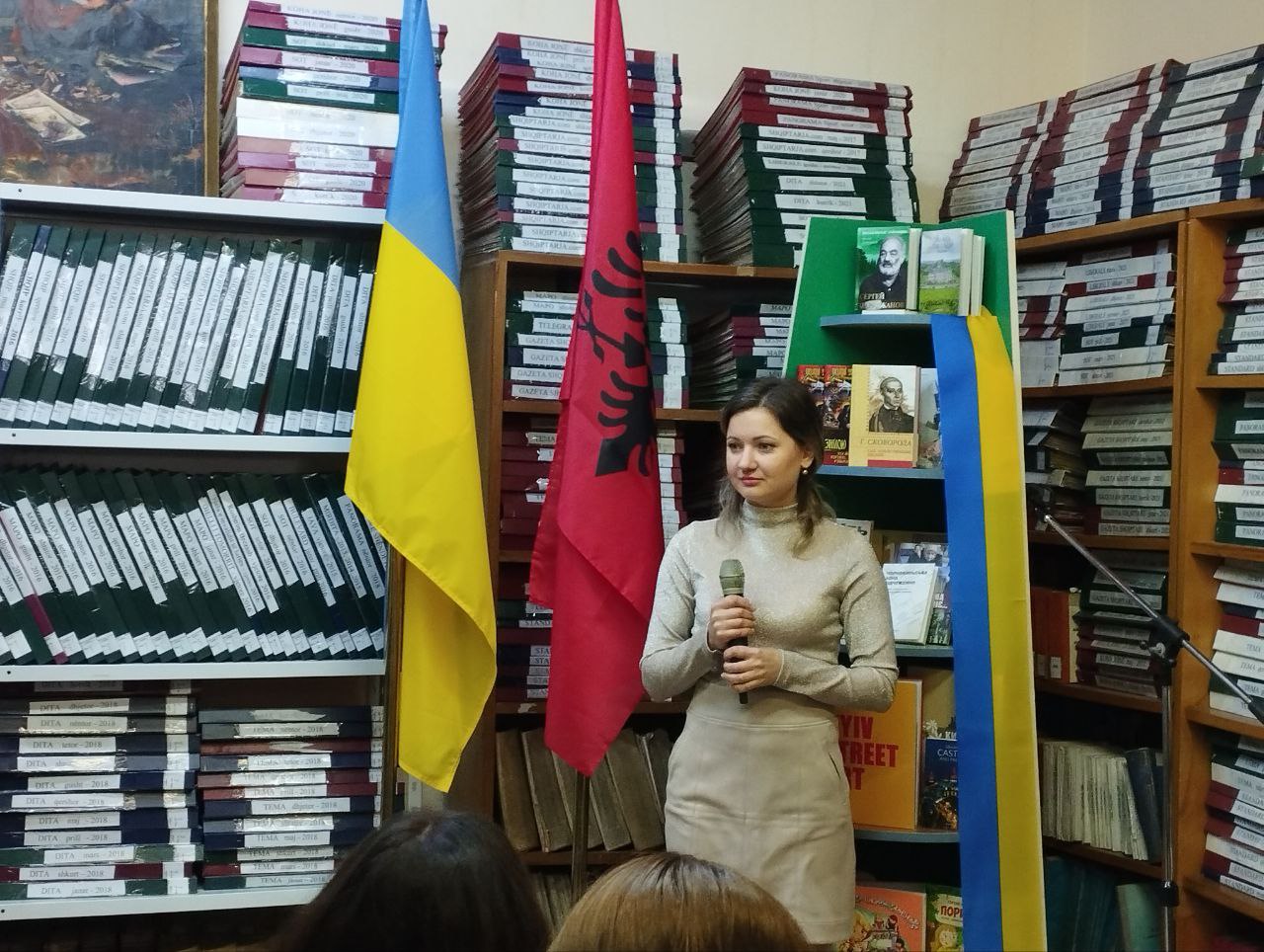 Ukrainian Bookshelf Opens In Durrës In Albania