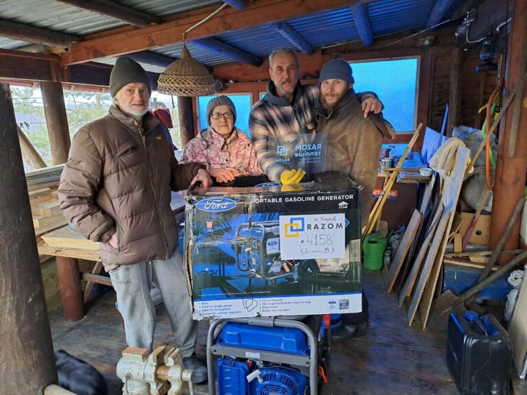 Volonterska Handed over 79 Generators to Frontline and Liberated Settlements