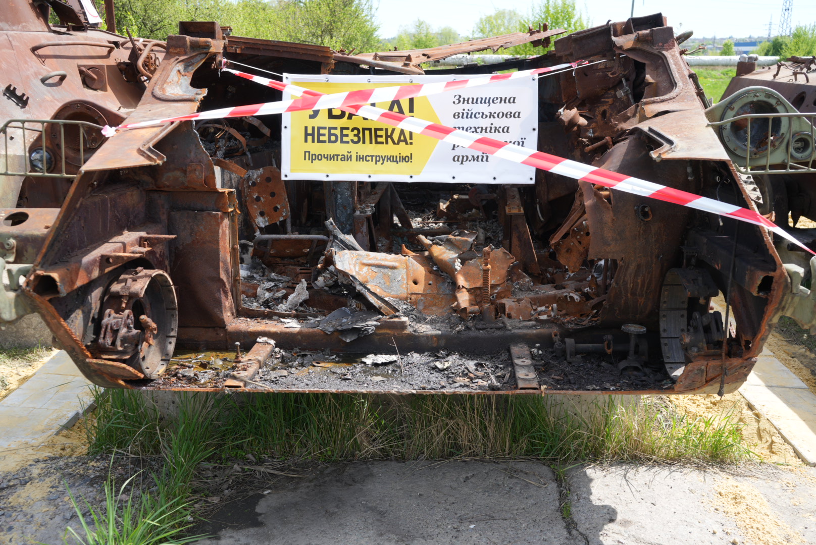 Kharkiv Displays Destroyed Russian Tanks and War Machines