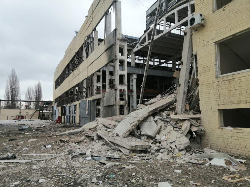 How much Kharkiv destroyed: factories