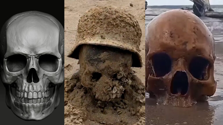 Fake: Video With Human Skulls Found on Kakhovka Reservoir Shore