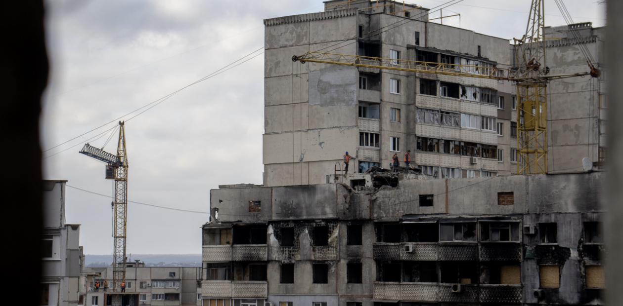 How much Kharkiv destroyed: Saltivka