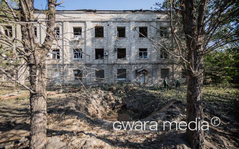 Hospital and Residential Buildings in Kharkiv Left Without Water as a Result of Russian Missile Strike
