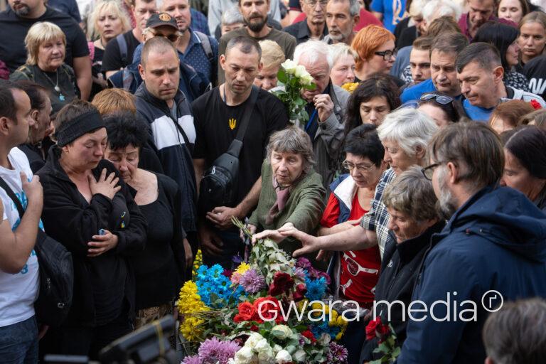 Харків попрощався з загиблими у Куп’янську волонтерами — фото