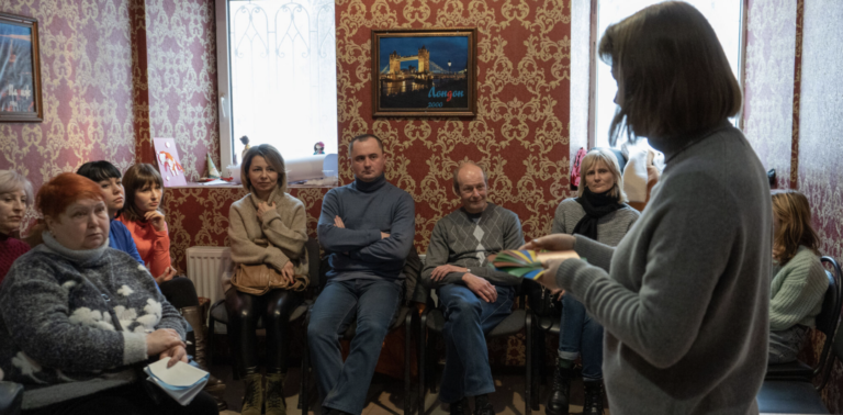 На деокупованих територіях Харківщини запрацюють розмовні клуби з української мови