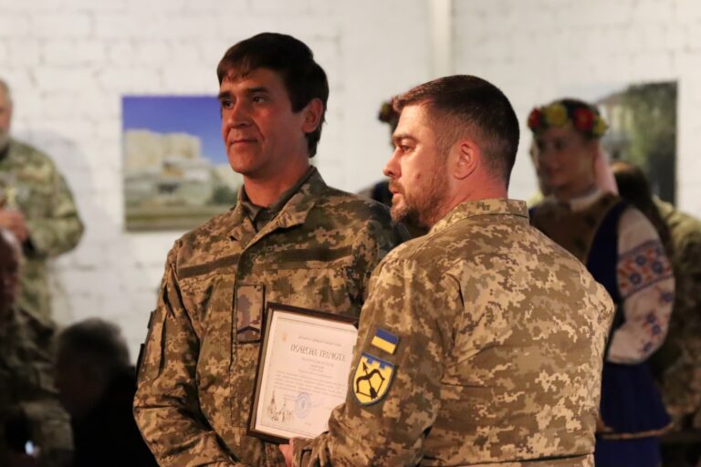 У Харкові нагородили військових 113 бригади ТрО до річниці створення формування — фото