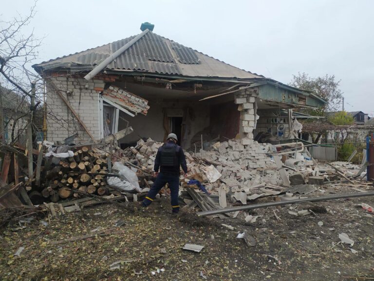 Russian Shelling Injured Two People in Kharkiv Oblast 