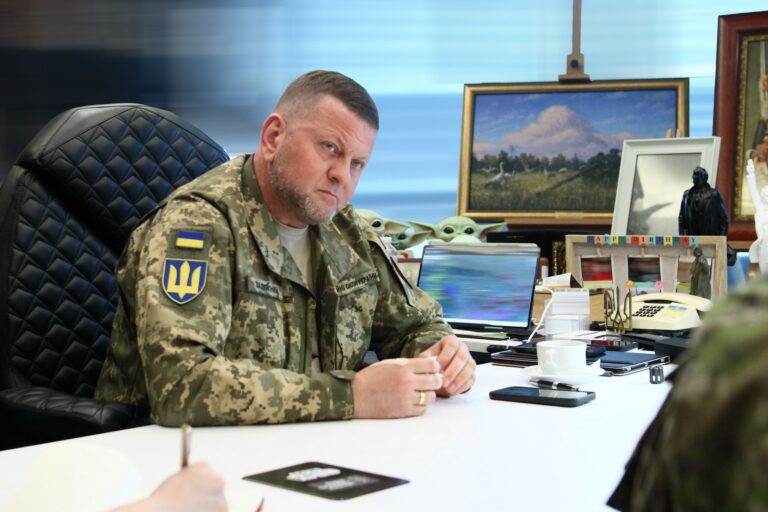 Situation on Battlefield is Reminiscent of the World War I — General Zaluzhnyi