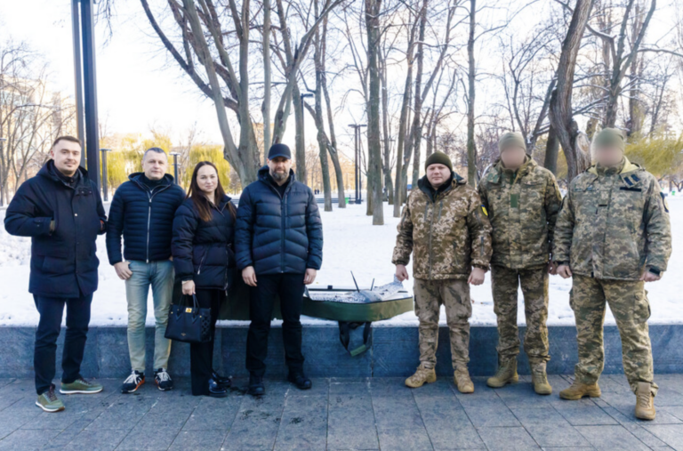 Бойовим підрозділам Харківщини передали безпілотник