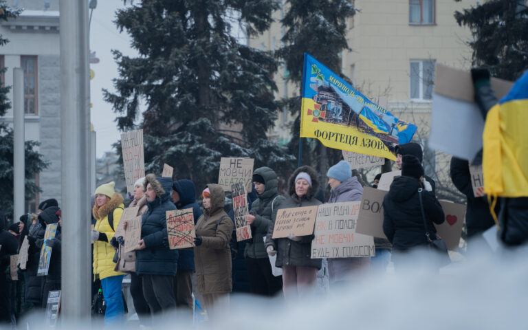 У Харкові пройшла акція родин захисників Азовсталі — фоторепортаж