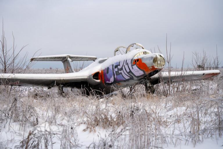 Abandoned Airfield: How Aircraft Cemetery Looks Like near Russian Border in Kharkiv Oblast