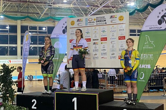Харківська велоспортсменка здобула бронзу на турнірі в Німеччині