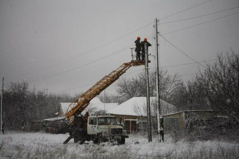 У двох селах Дергачівської громади відновили електропостачання