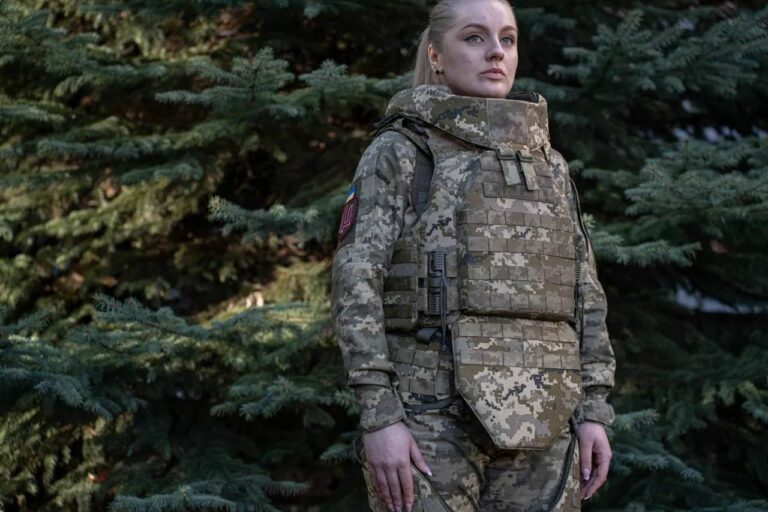 Ministry of Defence Certified First Bulletproof Vest for Women Manufactured in Ukraine 