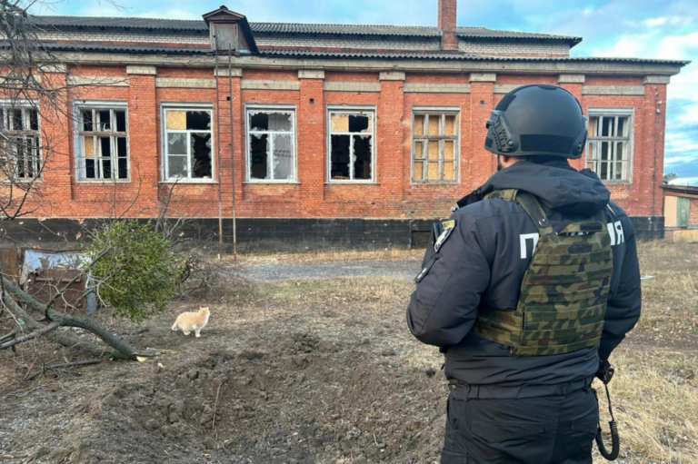 Поліція опублікувала наслідки обстрілів у селі Курилівка — фото