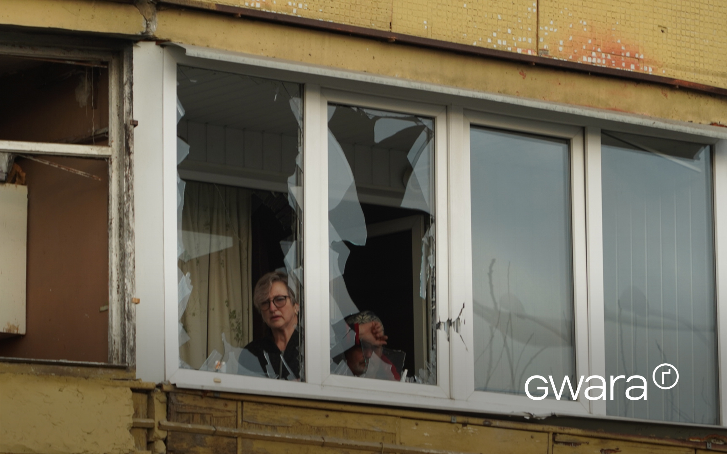 Damaged buildings in Kharkiv photo