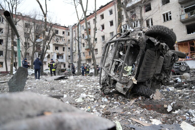 Timeline: Russian Missile Attacks on Kharkiv Through the New Year and January; At Least 205 Injured, 16 Dead