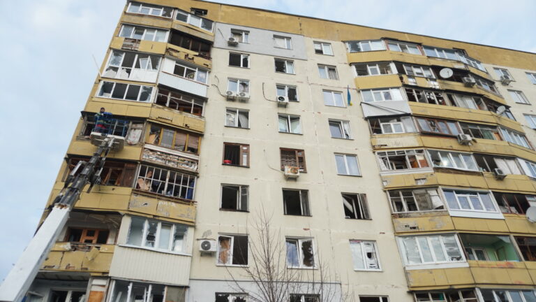 Utility Companies Eliminate Consequences of Russian Shelling of Kharkiv on January 30