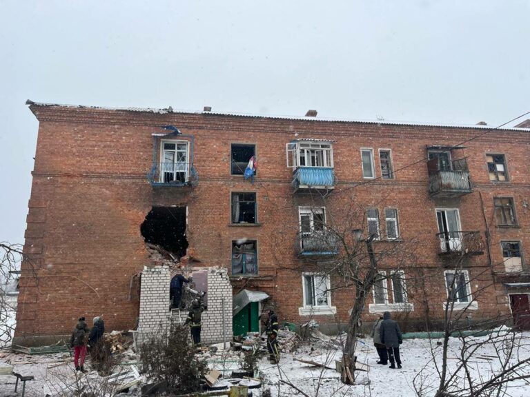 Внаслідок російських обстрілів Куп’янська постраждали троє людей