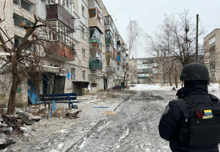 Поліція показала наслідки обстрілу Харківщини 