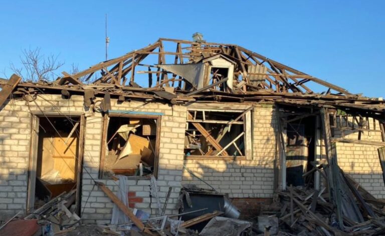 Russian Troops Hit Village of Kruhle in Kharkiv Region With Airstrike