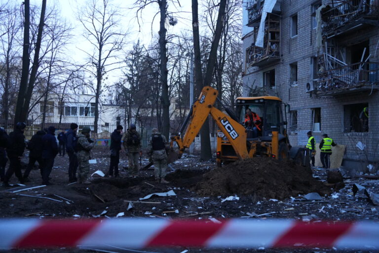 In Photos: Russian Attack on Residential Area of Kharkiv Killed One and Injured 19