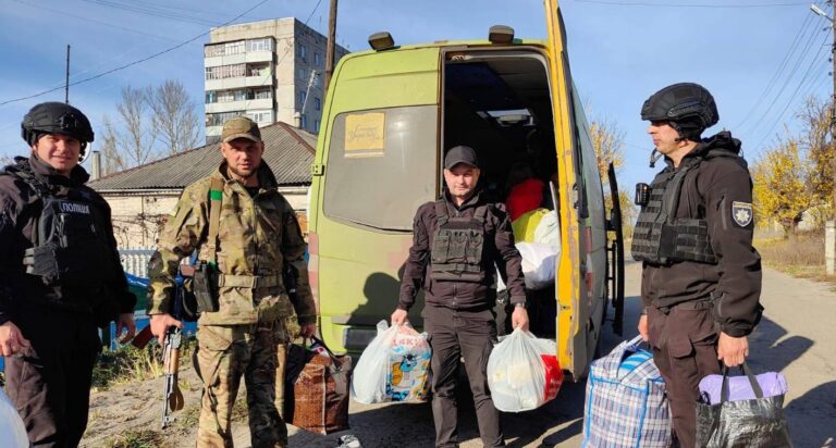 16 Children Evacuated From Dangerous Communities in Kupiansk District