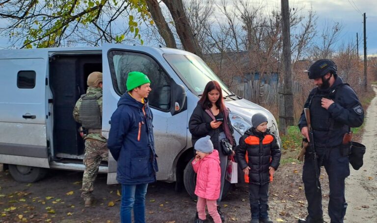 In Kharkiv Oblast, 19 More Children With Families Evacuated From Dangerous Areas