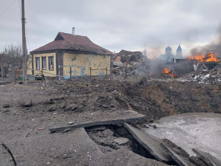 Russian Troops Hit Borova in Kharkiv Region With Aerial Bomb, One Person Injured