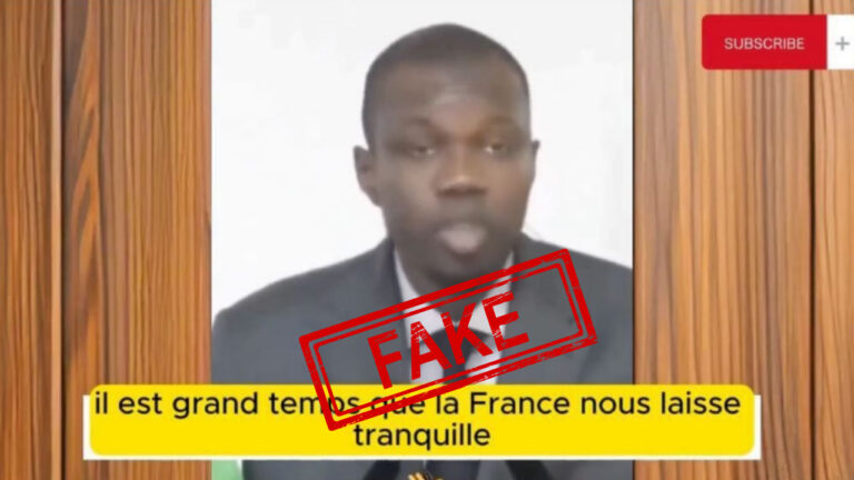 Фейк. Новообраний президент Сенегалу оголосив, що Франція повинна покинути країну