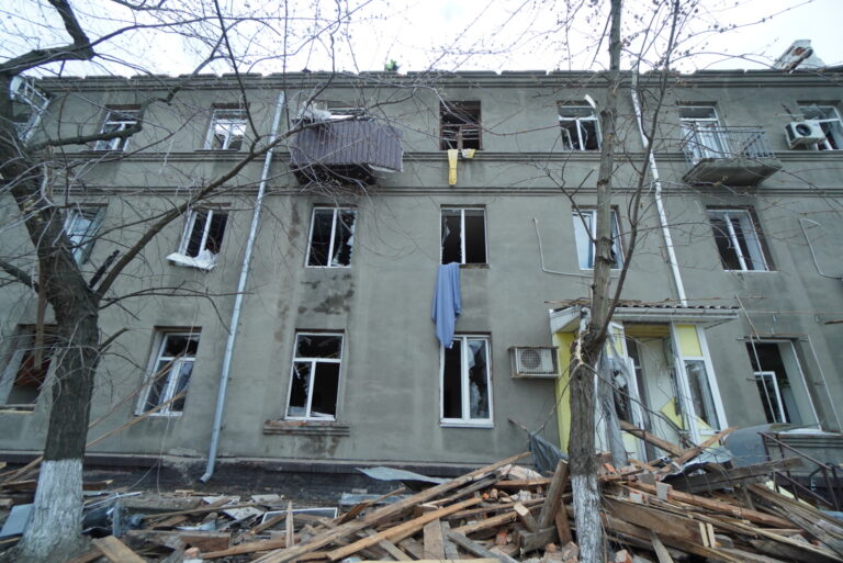 Russia attacked Kharkiv with at least 15 drones overnight, killing 3 rescuers in a double-tap strike 
