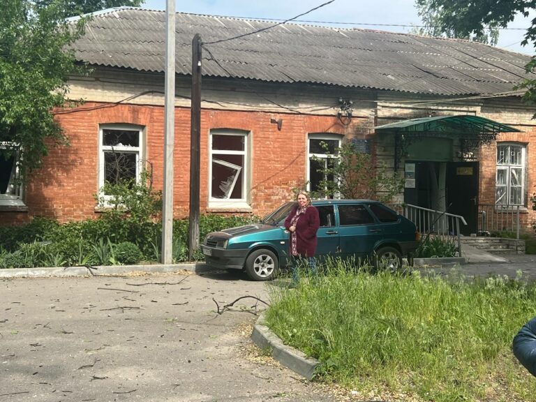 Russian military hits ambulatory in Kharkiv Oblast with air bomb, injures 4 healthcare workers 