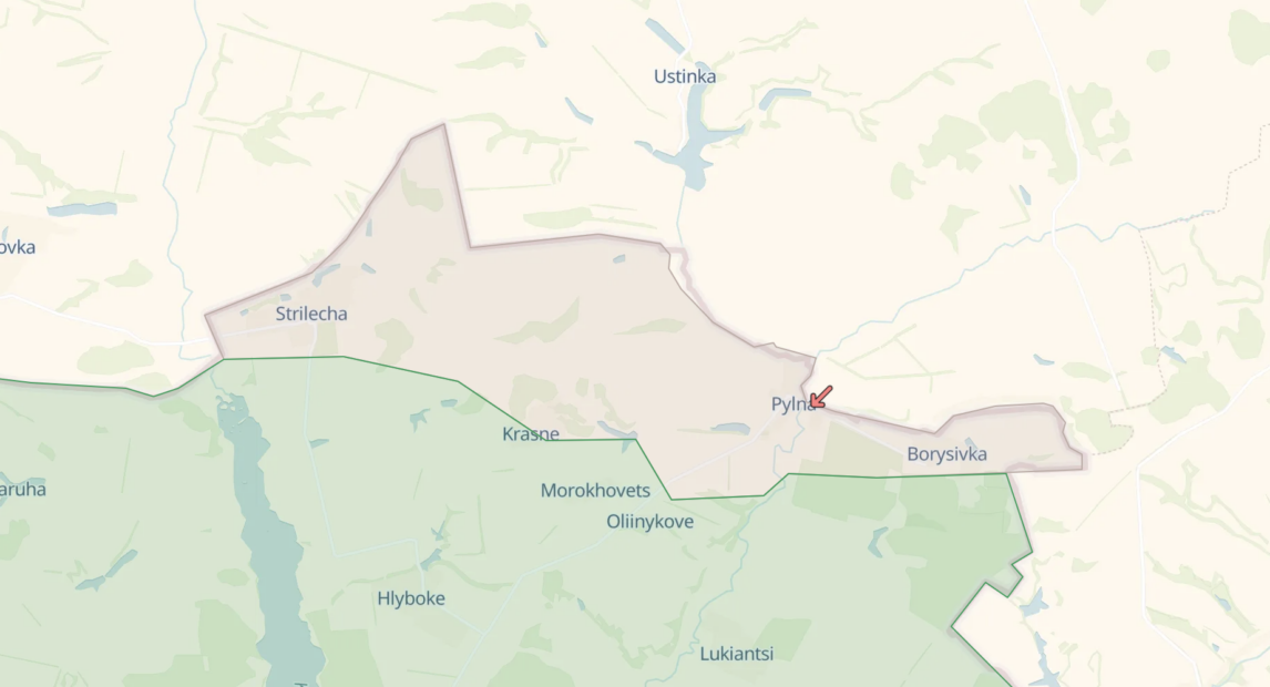 Map of the Kharkiv region updated 10.05 at 12:52 p.m. / Source: DeepStateMap 