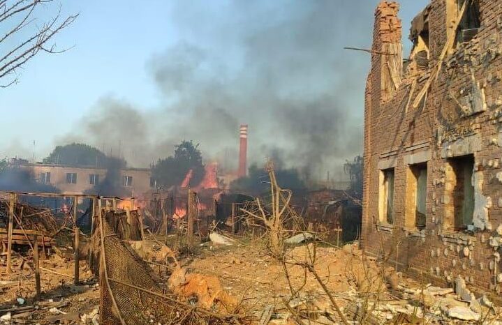 Rescuers: Russian shelling caused 59 fires in Kharkiv region over past week