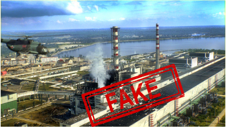 Фейк. На Чорнобильській АЕС стався викид радіоактивних речовин